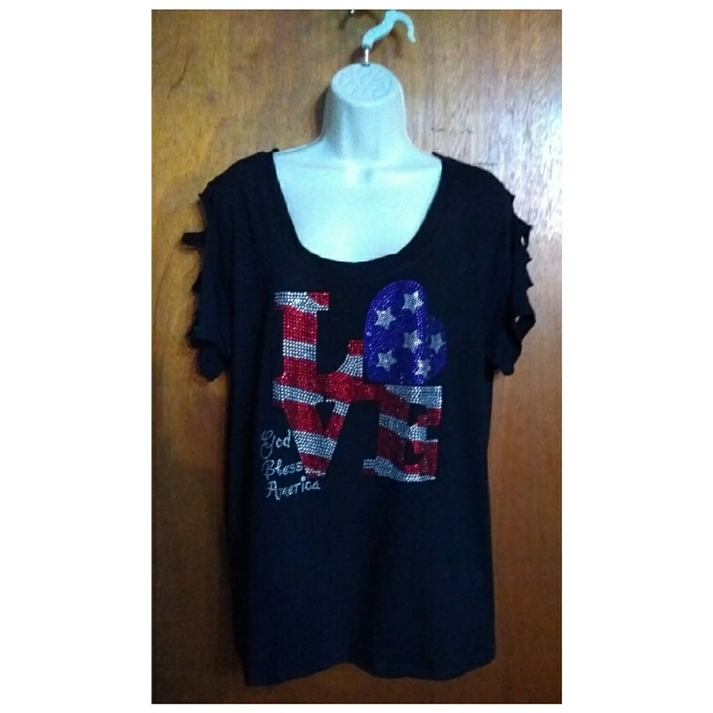🇱🇷Fourth of July T-shirt size 3X